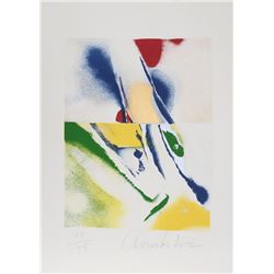 John Chamberlain, Flashback IV, Lithograph