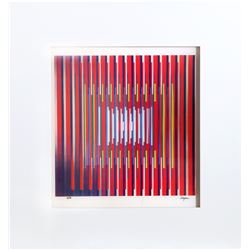 Yaacov Agam, In Deep Prayer, Agamograph