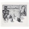 Image 1 : Josef Levi, Still Life with German Master 2, Lithograph