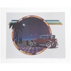 Carmen Console, Moonlight Drive, Lithograph