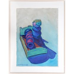 Darrell Fusaro, Good Night from Grown Ups, Pastel Drawing