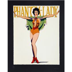 Mel Ramos, Phantom-Lady (Black), Serigraph