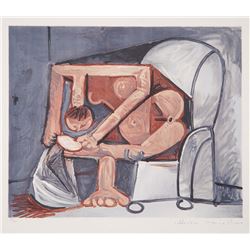 Pablo Picasso, Femme a la Toilette, Lithograph