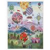 Image 1 : Jack Hofflander, Floral Balloons, Serigraph