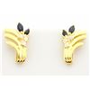Image 1 : Sapphire & Diamond Earrings