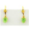 Image 1 : Heart shaped dangle earrings