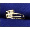Image 2 : Diamond 14k Yellow Gold Ring