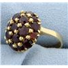 Image 2 : Italian Made 18K Gold & Ruby Ring