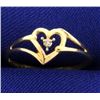 Image 1 : Diamond Heart Ring