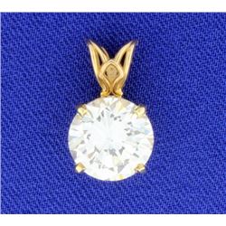 4ct CZ Pendant