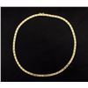 Image 1 : Unique 18 Inch 14K Yellow Gold Chain