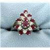 Image 1 : Ruby and Diamond Ring