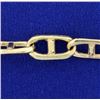 Image 2 : Men's Anchor Chain Heavy Bracelet