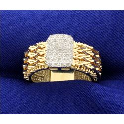 1/3ct Total Weight Diamond Ring