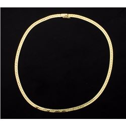 15 Inch Herringbone Necklace