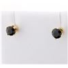 Image 2 : 1/2 ct TW Sapphire Stud Earrings