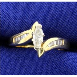 3/4ct Total Weight Diamond Ring