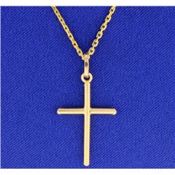Cross Pendant with Chain