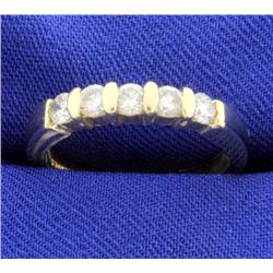 1/2ct TW Diamond Band