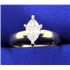 Image 1 : Diamond solitaire ring