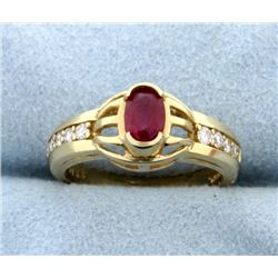 Ruby & Diamond Ring