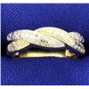 Image 1 : Diamond Weave Pave Band