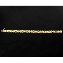 14K Hugs & Kisses Bracelet