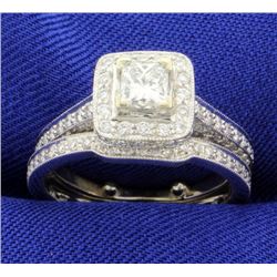 1.75ct Total Weight Bridal Set