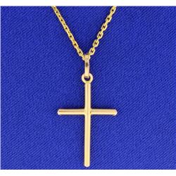 Cross Pendant with Chain