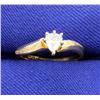 Image 1 : 1/4 Carat Pear Shape Diamond Ring