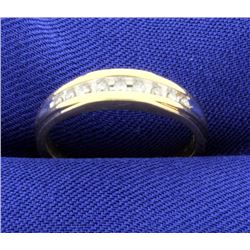 Diamond 1/4 Carat Channel Set 14K Band