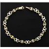 Image 1 : Yellow & White Gold Diamond Bracelet