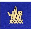 Image 1 : Love and XXXXX Pendant or Charm