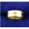 Image 1 : 14K Yellow & White Gold Band