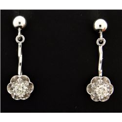 Diamond Dangle Earrings