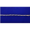 Image 2 : 1.50 Carat Diamond Baguette Channel Set 10K Yellow Gold Bracelet