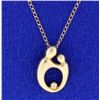 Image 1 : Mother & Child 14K Pendant