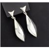 Image 3 : 5 piece Sterling Silver Suite of one Ring, two Earrings, Bangle bracelet and Cuff