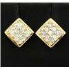 Image 1 : .36ct Total Weight Diamond Earrings