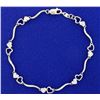 Image 1 : Diamond Heart Bracelet
