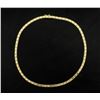 Image 1 : Unique 18 Inch 14K Yellow Gold Chain