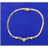 Image 1 : Diamond Herringbone Bracelet