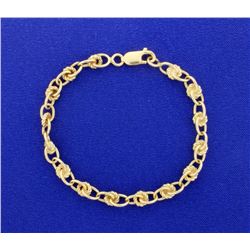 14K Yellow Gold Bracelet