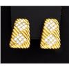 Image 1 : 18K 3ct TW Diamond Earrings