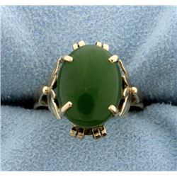 18K Jade Ring