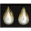 Image 1 : Pearl Tear Drop Earrings
