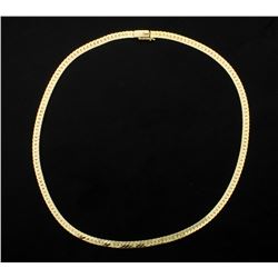 15 Inch Herringbone Necklace