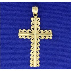 14K Cross Pendant