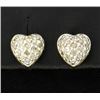 Image 1 : 1/3 ct TW Diamond Heart Stud Earrings