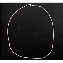 Italian Made 16 1/2 Inch Rope Chain